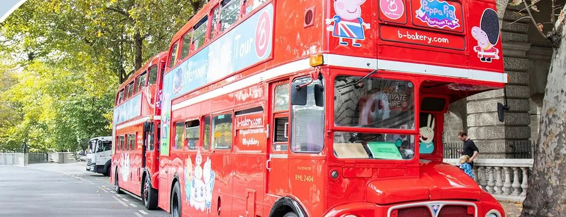 Peppa Pig Afternoon Tea Bus Tour