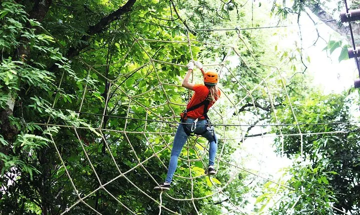 High Ropes Course Adventure in Chiang Mai