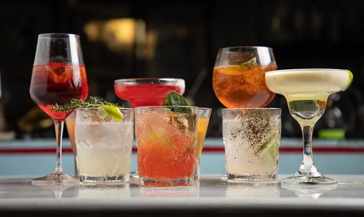 Greek cocktails and wines in Pagrati