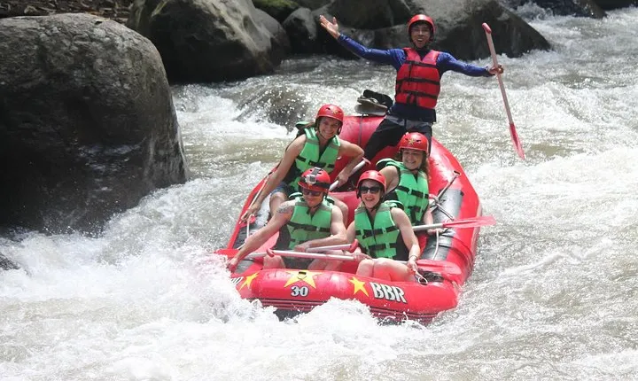 Bali Rafting Including Lunch and Transport