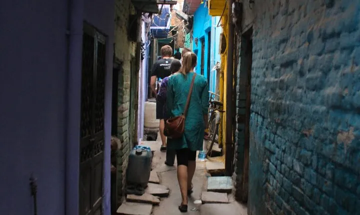 Sanjay Colony Slum Tour