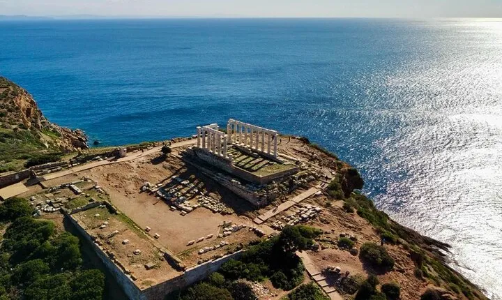 Cape Sounio Temple of Poseidon Half Day Private Tour