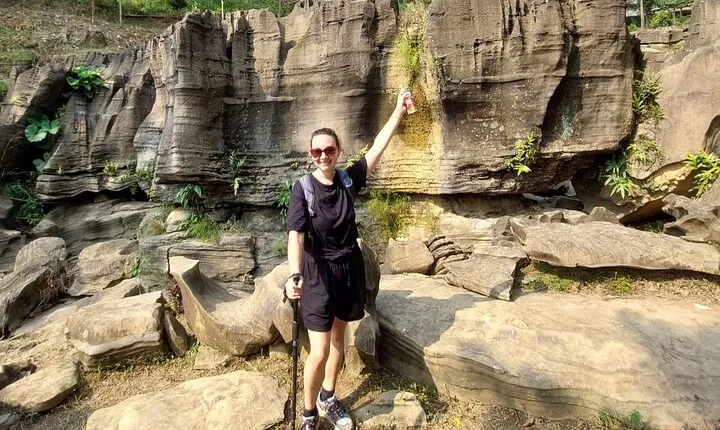 Jakarta: Sentul Pine Forest and Waterfall Trekking Tour