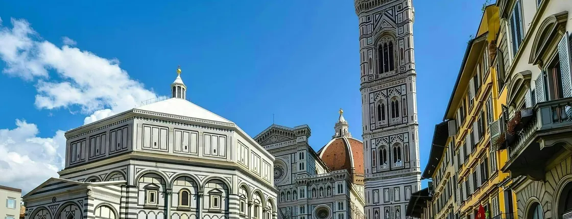 Giotto's Bell Tower and Duomo of Florence Square highlights with audio app
