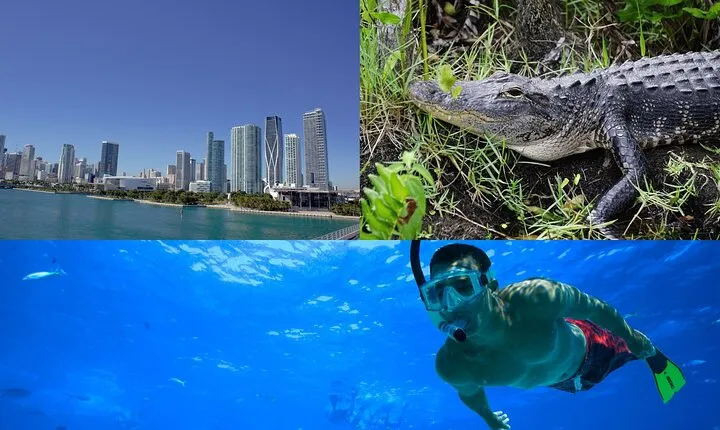 3-Day Florida: Miami Bus & Boat, Everglades & Key West Snorkeling