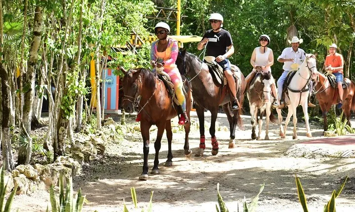 Tequila Tasting, Horseback Riding,ATV, Ziplines Cenote and Lunch