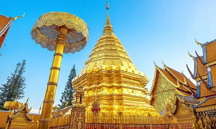 Wat Phra That Doi Suthep & Hmong Village Half Day Tour From Chiang Mai