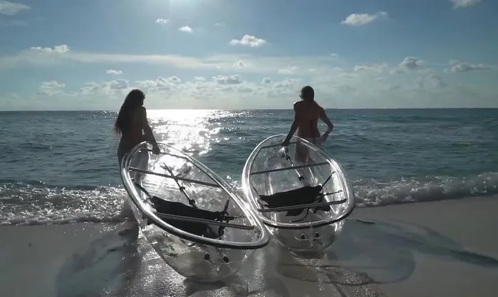 Small-Group Clear Kayak Tour in Shell Key