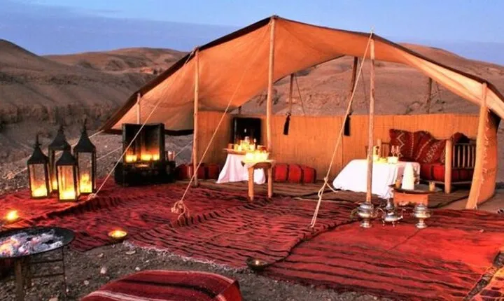 Agafay Desert Sunset Dinner Show starts from Marrakech