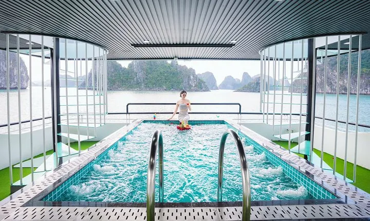 Wonder Of The Sea Cruise Halong One Day Tour, Buffet & Jacuzzi