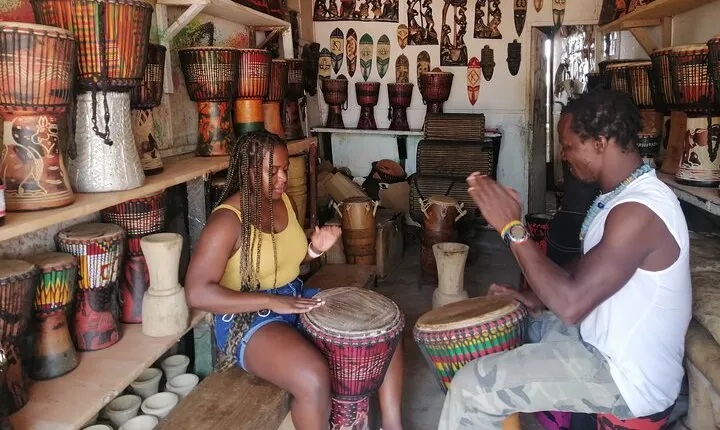 Half-Day Private African Drumming Lessons with Pick Up