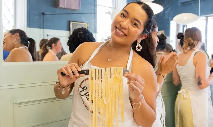 Learn to Make Pasta & Tiramisu with Wine and Limoncello Included