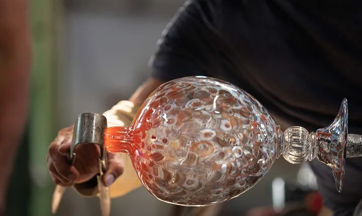 Murano by Private Watertaxi Including Glass Blowing Demo with Hotel Pickup