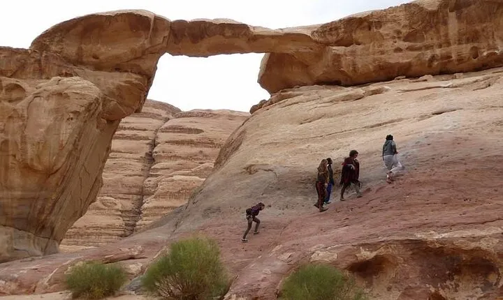 Full Day Jeep tour + all meals & Overnight Bedouin camp 