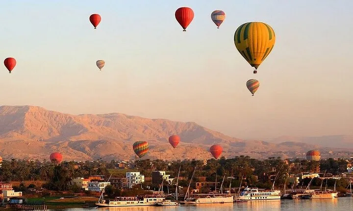 Luxor Private Sky Voyage and Hot Air Balloon Rides in Luxor