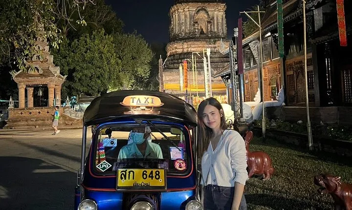 Chiang Mai Temples and Market Tuk-Tuk Evening Night Tour