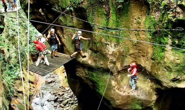 Guachipelin Adventure Volcano Zipline Horseback River Tubing Combo