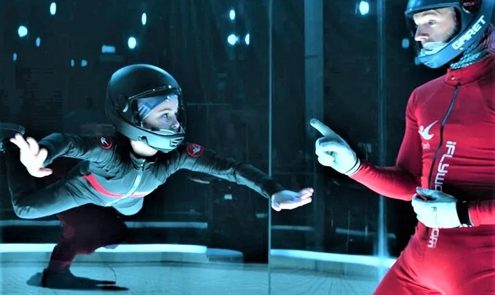 Sacramento Indoor Skydiving Experience with 2 Flights & Personalized Certificate