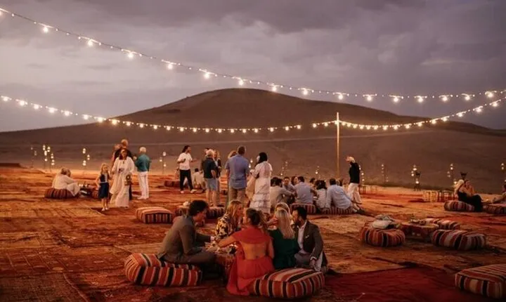 Marrakech : Agafay Desert Evening Trip Under the Stars