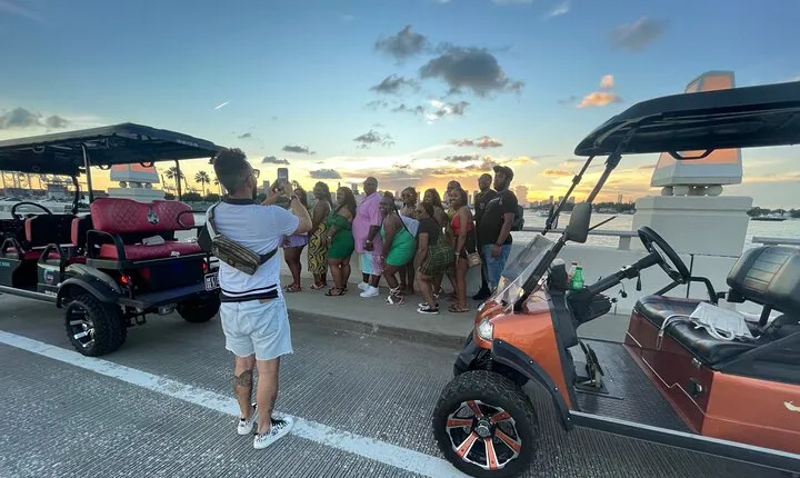 Private Golf Cart Tours in Miami South Beach and Venetian Islands