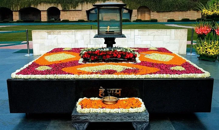 Gandhi's Journey in New Delhi