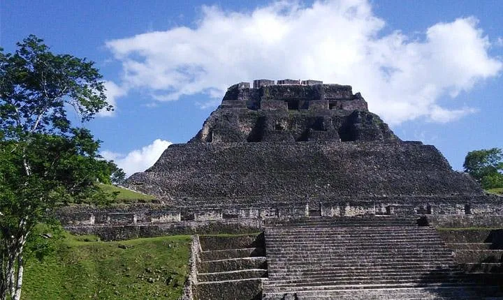 Xunantunich Maya Temple and Big Rock Falls combo