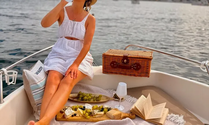 Picnic on a Boat Tour French Riviera