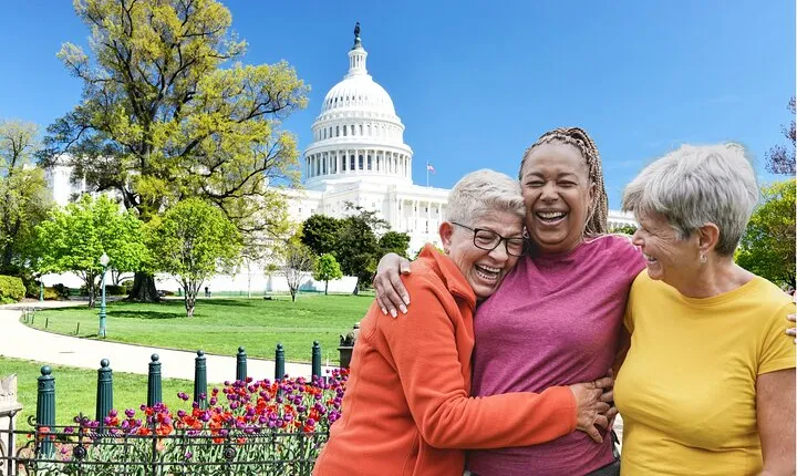 2 Days Slow-Paced & Seniors Washington DC Tour from New York