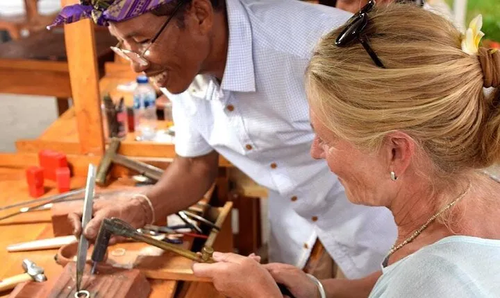 Ubud Silver Jewelry Class Include Return Transport