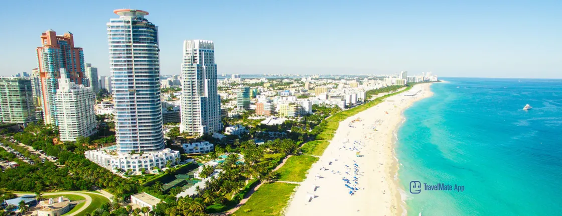Miami audio guide with TravelMate app
