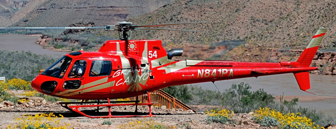 Grand Canyon West Rim bus tour with Hoover Dam photo stop and helicopter ride