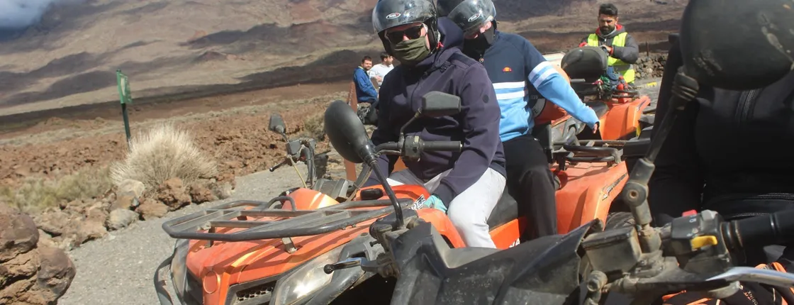Teide national park quad guided tour from zone B