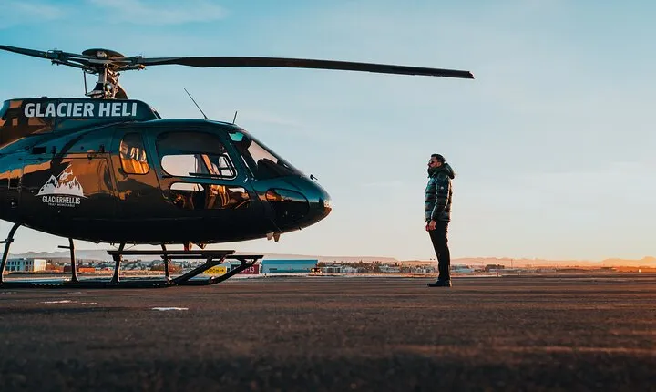 Private Fire and Ice Helicopter tour in Iceland