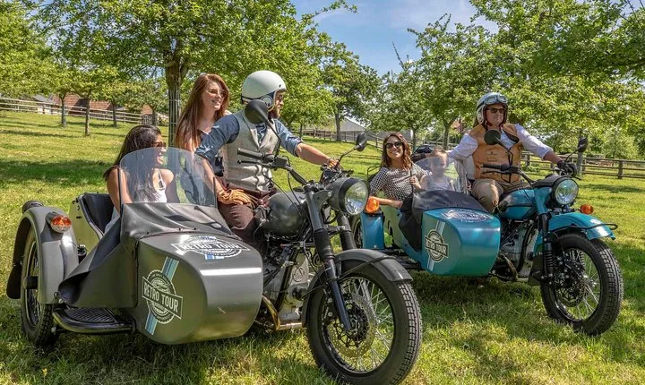 Private sidecar tour and cider tasting from Deauville or Honfleur