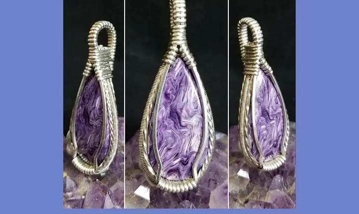 Wire Wrap Pendant Jewelry Workshop In Denver