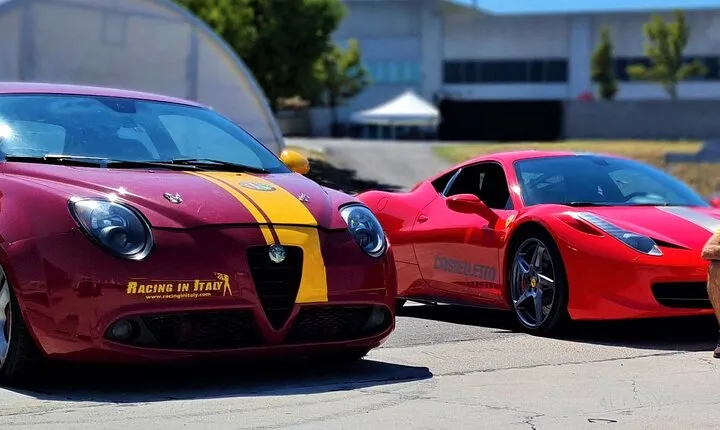 Racing Experience-Test Drive Race and Super Cars on a Race Track near Milan