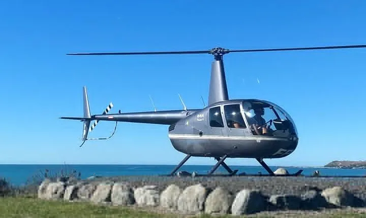 Private Helicopter Trial Flight in Kaikōura