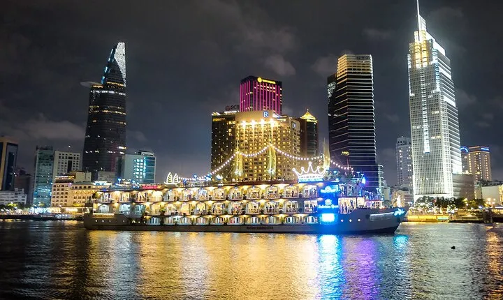 Saigon River Dinner Cruise: Buffet, Set Menu, Fine Dining (3hrs)