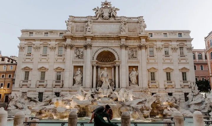 Luxury Wedding Proposal in Rome Trevi Fountain - BEST SPOT!!!