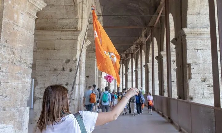 Guided tour of the Colosseum, Roman Forum and Palatine in Spanish