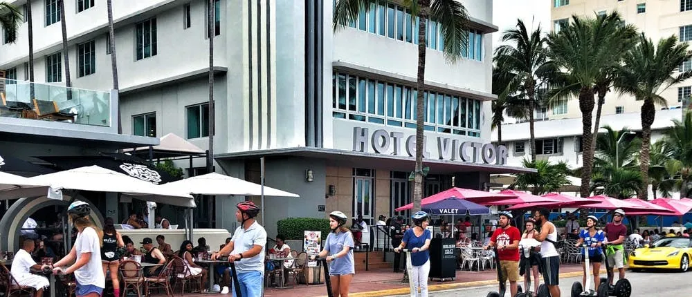 Miami Beach Art Deco self-balancing scooter tour