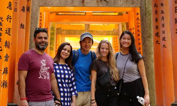 Inside of Fushimi Inari - exploring and lunch with locals