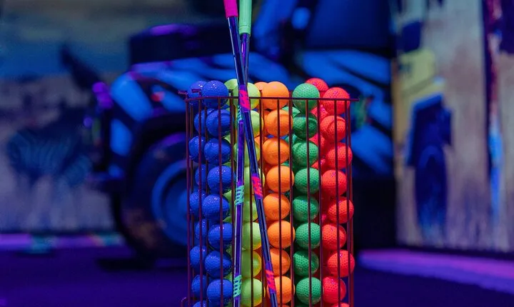 Glow in the Dark Mini Golf in Ljubljana
