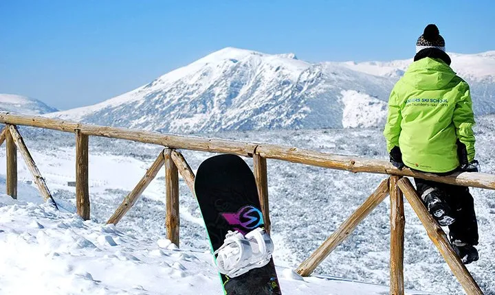 Private snowboard lessons