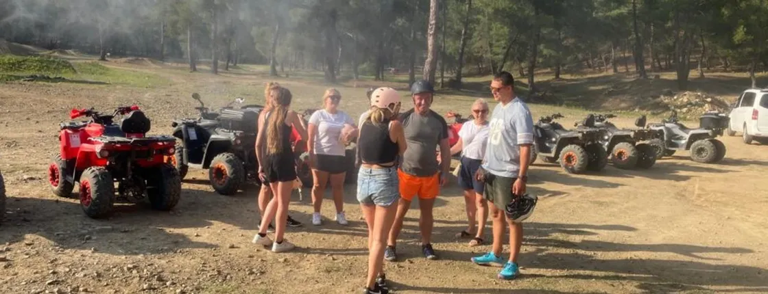 Quad safari in Kemer forests and Taurus Mountains
