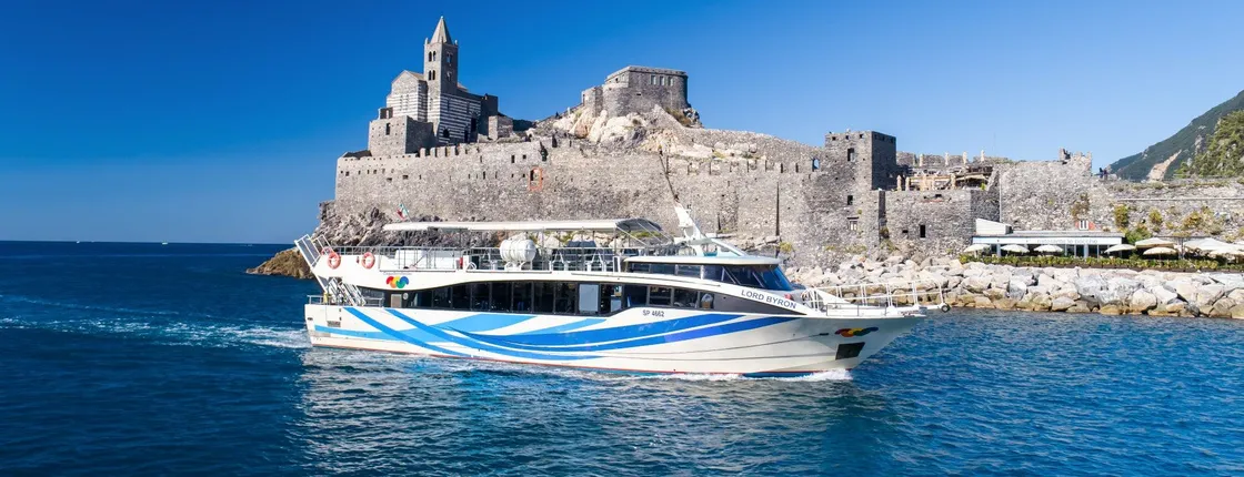 Porto Venere, Monterosso and Vernazza guided boat tour