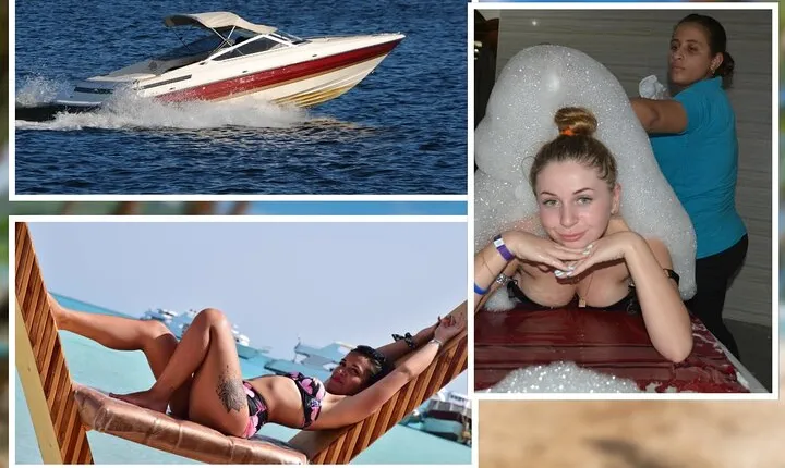 Speed Boat Adventure to Orange Island & Turkish Bath - Hurghada