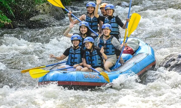 Ubud Ayung Water Rafting included Lunch and Transfer
