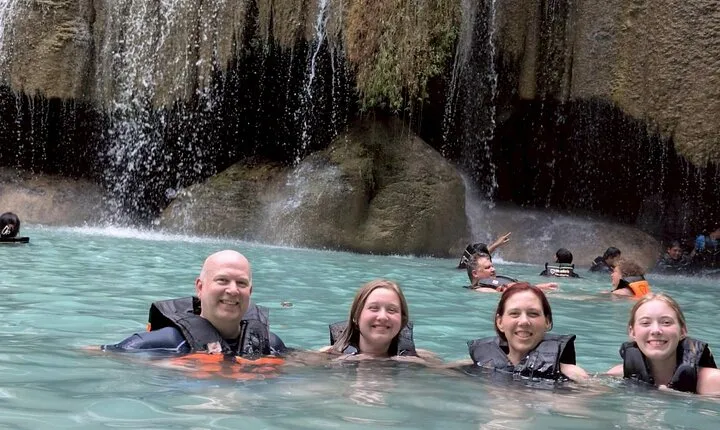 Floating & Railway Markets and Erawan Waterfall [Optional Luxury]