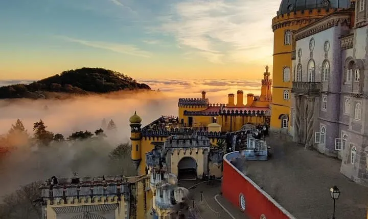 Lisbon to Sintra , Pena , Regaleira & Cascais Small-Group Tour